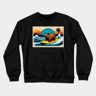 Aquatic Mammal Crewneck Sweatshirt